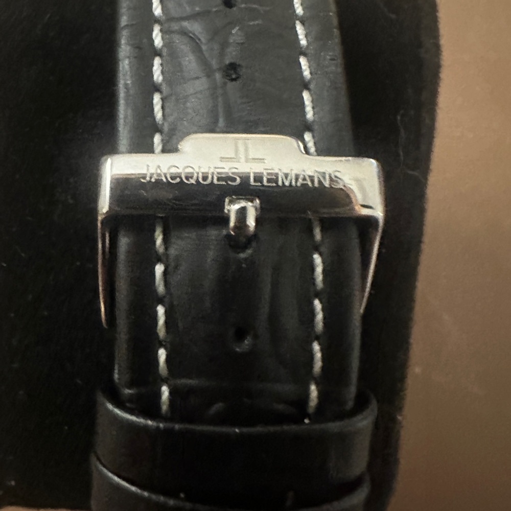Rare Jacques Lemans Green/Blue/Silver Liverpool Diver Series NWOT 43mm - Picture 3 of 6